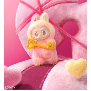 PopMart The Monsters Labubu, plush vinyl pendant, Loyalty